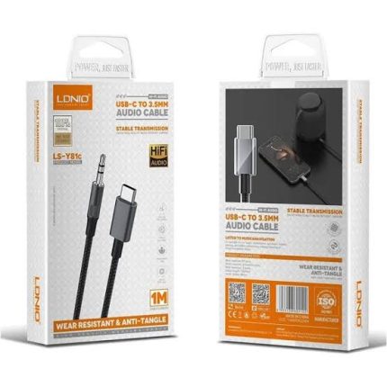 کابل اورجینال aux Ldnio Y81c